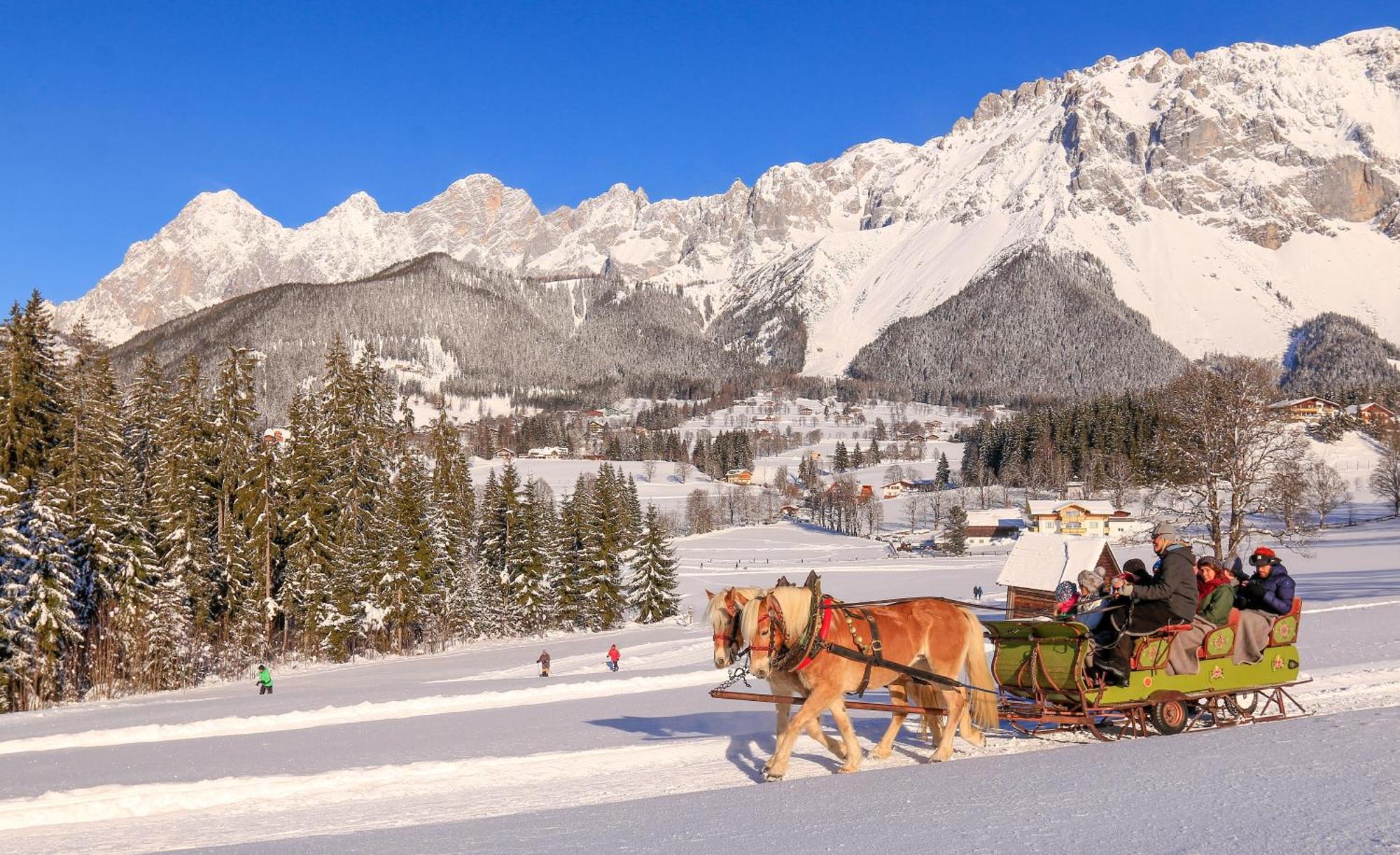 Bio-Holzhaus Und Landhaus Heimat Apartment Ramsau am Dachstein Luaran gambar