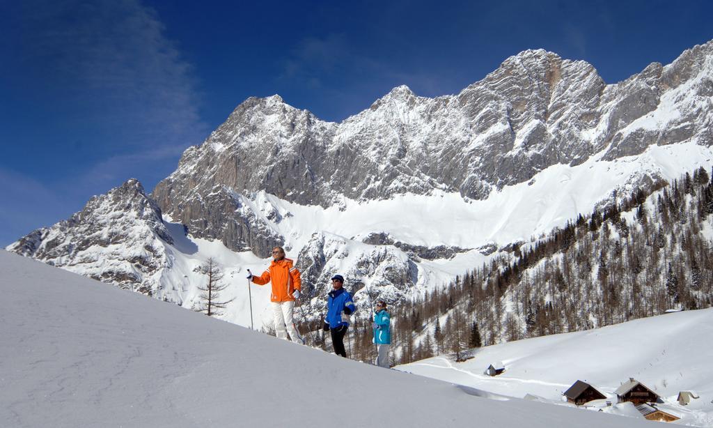 Bio-Holzhaus Und Landhaus Heimat Apartment Ramsau am Dachstein Luaran gambar