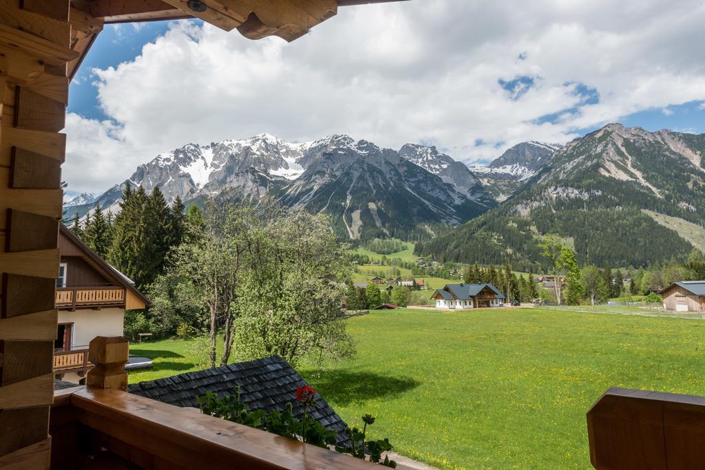 Bio-Holzhaus Und Landhaus Heimat Apartment Ramsau am Dachstein Luaran gambar